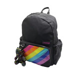 Mochila Cresko Espalda 16 Striped Ck366 Con Llavero